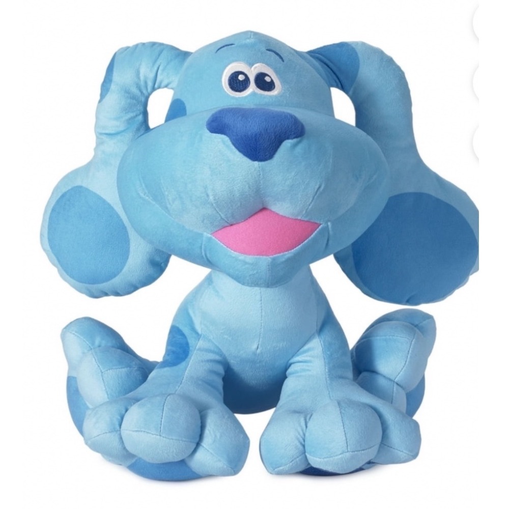 Blues Clues Dog Puppy Stuffed Animal Toy Cuddle Pillow Pal Large 15" Plush‎